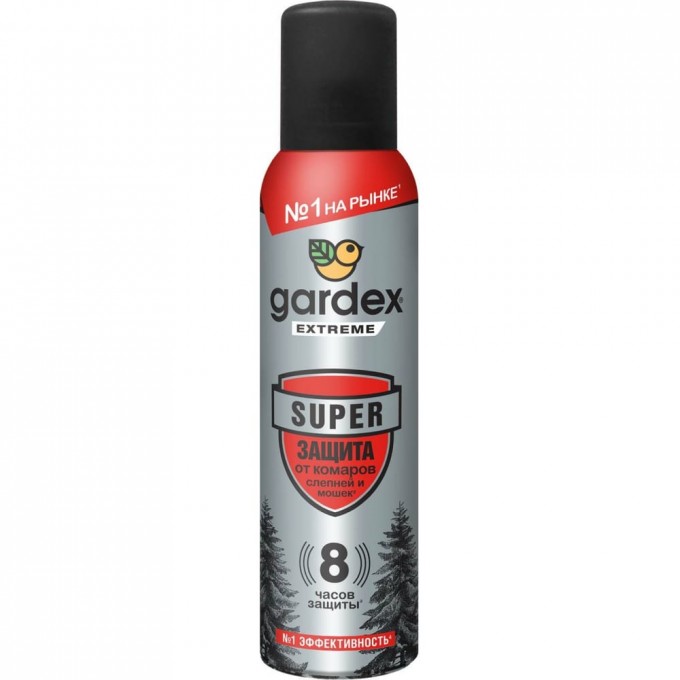 Аэрозоль от комаров и других насекомых GARDEX Extreme Super 0140/1